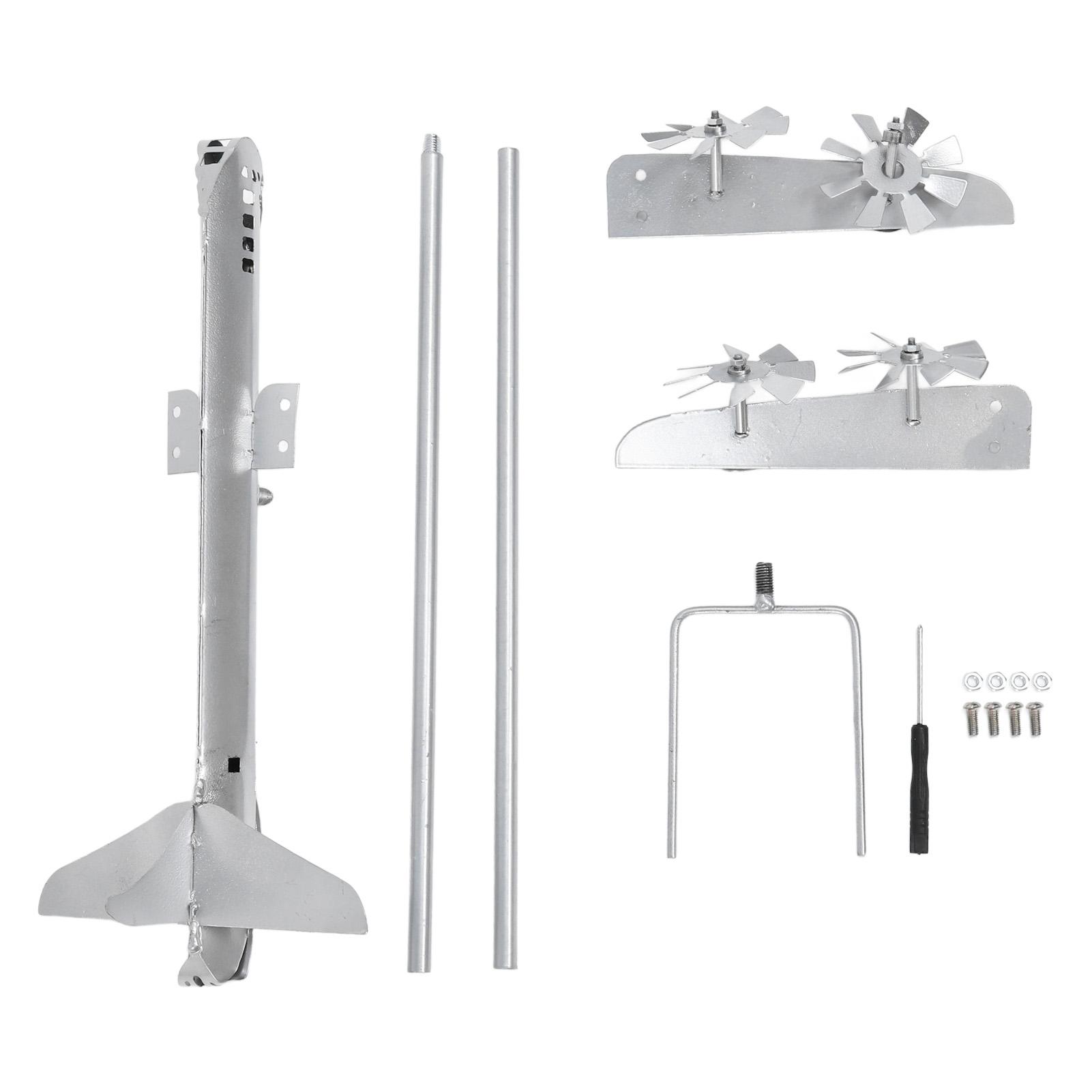 Flugzeug Windspiel Eisen Metall Windmühle Outdoor Dekorative Flugzeug Windskulptur für Bauernhof Rasen