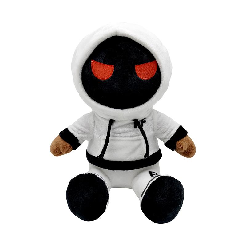 24cm Foltyn Plüsch Spielzeug süße weiche gefüllte Cartoon Familie Standard Puppen für Kind Geburtstag Weihnachten Geschenk 24cm schwarz