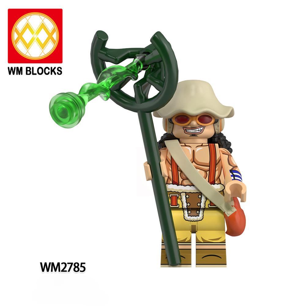 Anime Mini Actionfiguren Bausteine Lernspielzeug für Kinder für Weihnachtsgeschenke WM6191