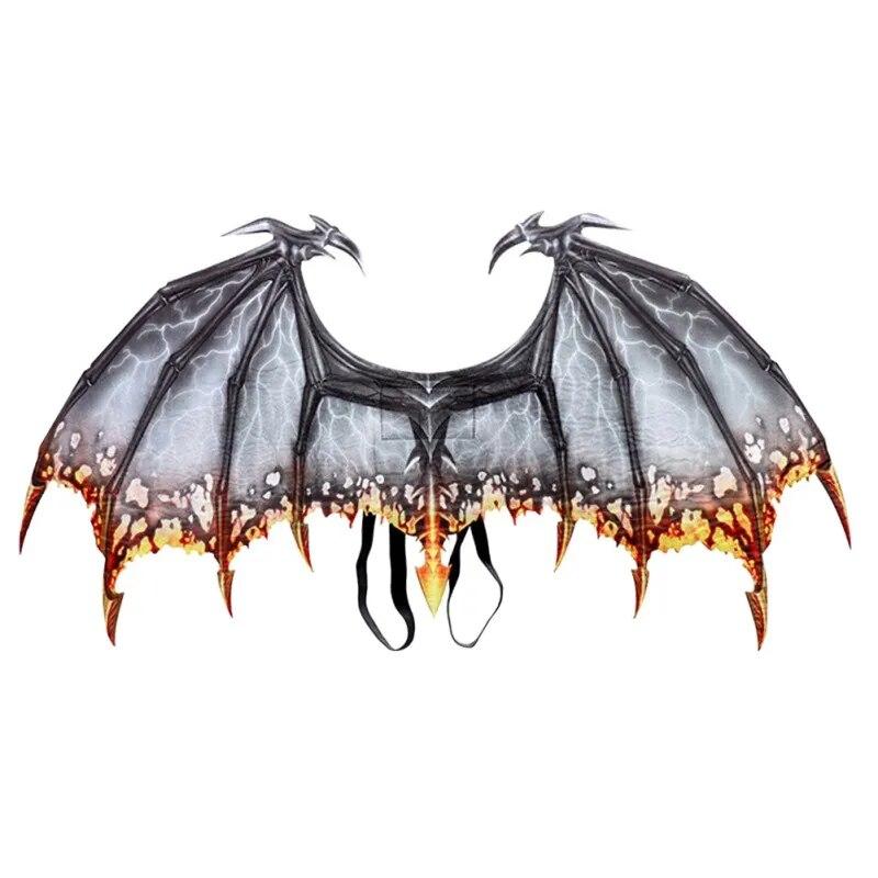 Halloween Drachenflügel Requisiten Erwachsene Vlies Flying Dragon Wings Cosplay Kleidung Halloween Cosplay Kostüm Zubehör