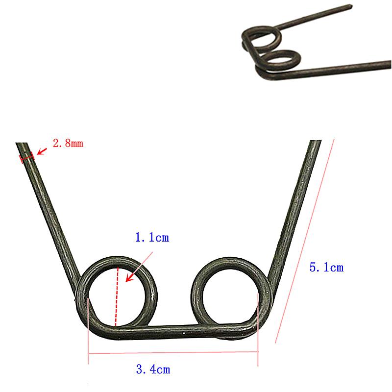 Kinderroller-Zubehör Lenkungs-Rückstellfeder Schnellspannstange Kinder Drei- oder Vierrad-Spannfeder B