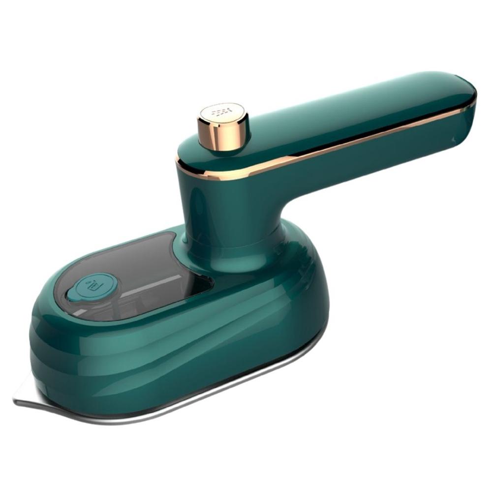 Garment Steamer Mini faltbare Rotary Bügeleisen Maschine 33W Reisen Handheld tragbare Kleidung zu Hause UK Plug dunkelgrüne