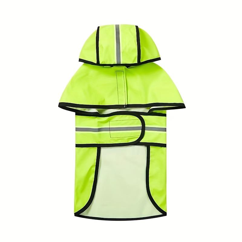 Reflektierender Regenmantel für Haustiere, Weste für Haustiere, wasserdichter Regenmantel, reflektierender Regenmantel, reflektierender Regenponcho, Umhang-Poncho S