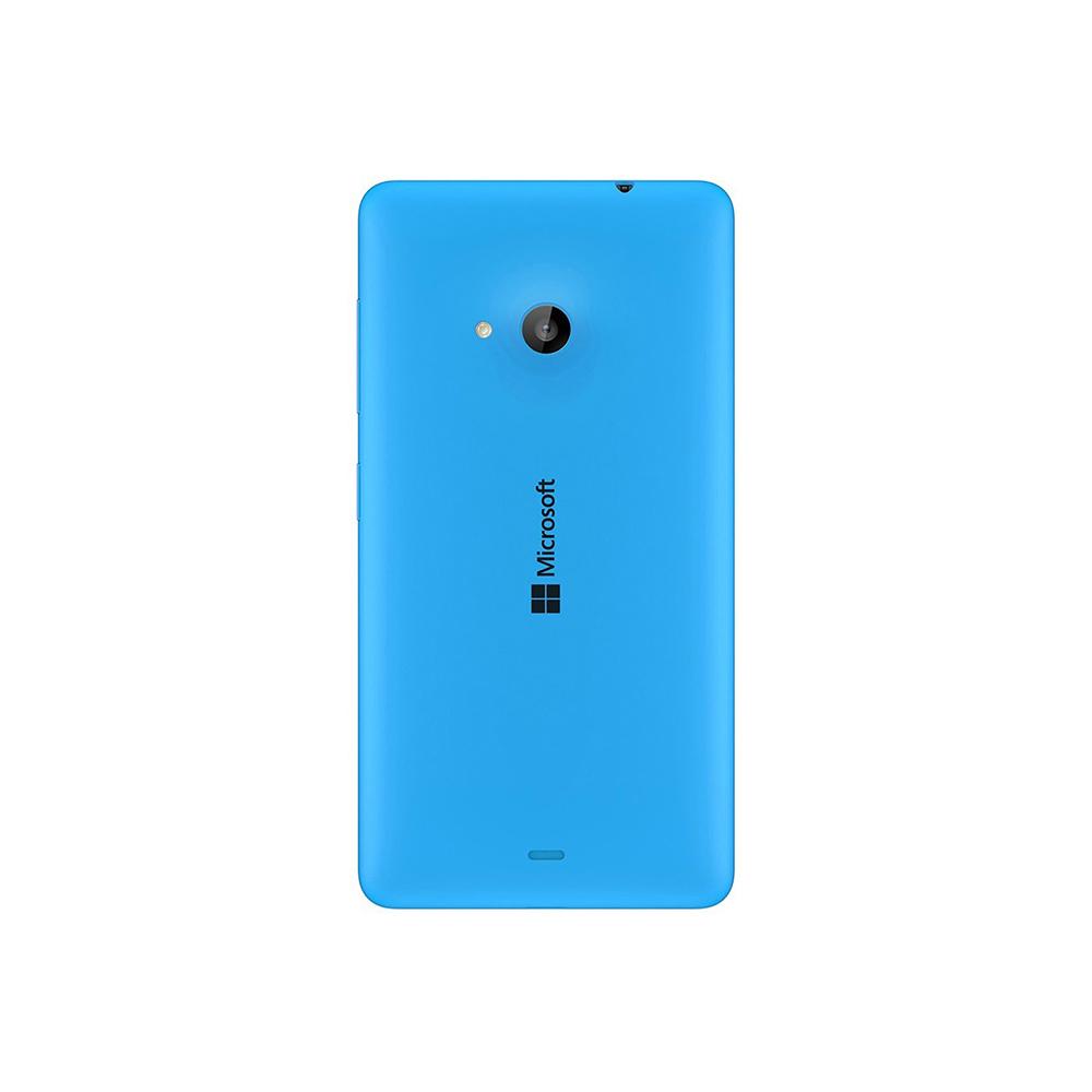Generalüberholtes Nokia Lumia 535 Original Quad-Core Dual-SIM/Single-SIM Entsperrtes Mobiltelefon Windows Handy Mit 1/2 SIM Dual SIM No charger blau