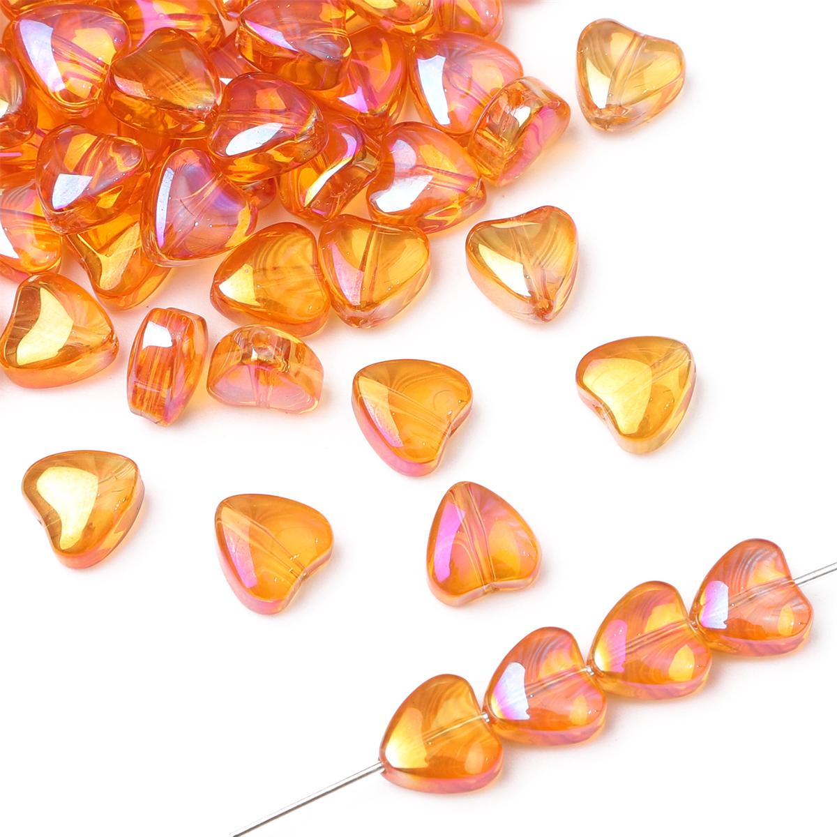 20 Stücke 8*8mm Liebe Herz Kristall Perlen Überzogene Farbe Glas Lose Perlen Für Schmuck Dekoration, Die DIY Halskette Armband Ohrring 8*8mm 20pcs