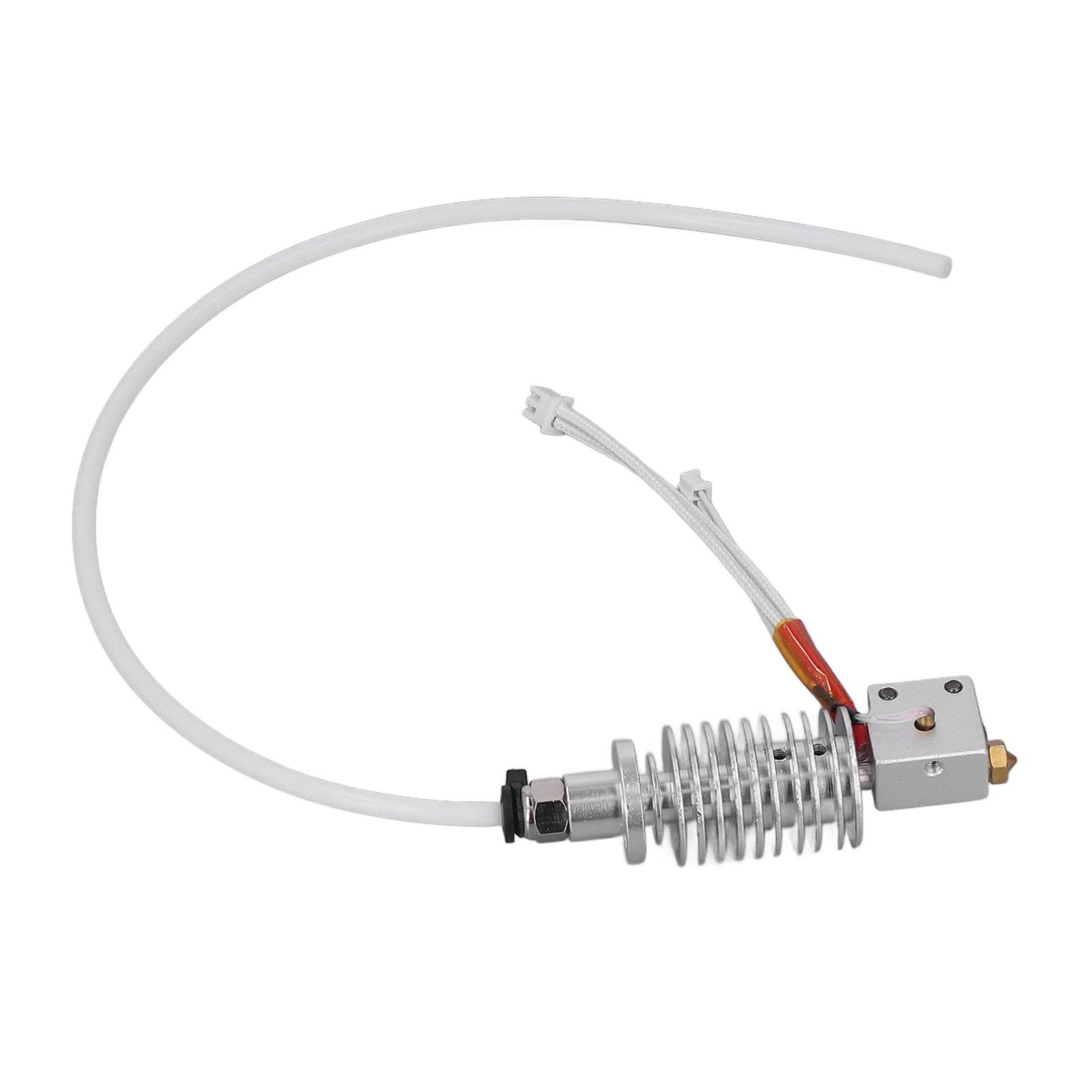 3D-Drucker Hotend 0,4 mm Messingdüse Gleichmäßige Erwärmung Reibungslose Ausgabe Drucker Druckkopf für Vyper 24V