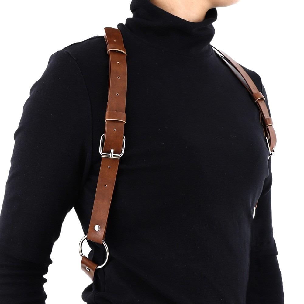 Punk Body Korsett Riemen verstellbar Dessous Harness Korsett Hosenträger Taille Zubehör Style 4