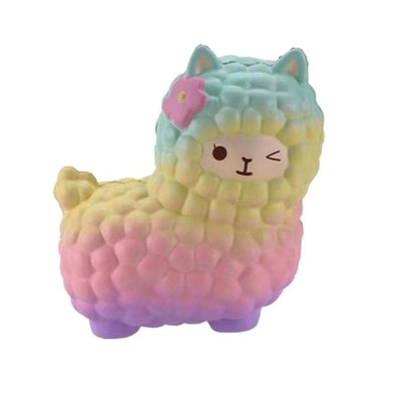 Jumbo Cartoon Figur Squishy Fidget Spielzeug Langsam Aufgehend Knetspielzeug Niedliche Tiere Hase Stressball Antistress Fidgets Ideal für Kinder