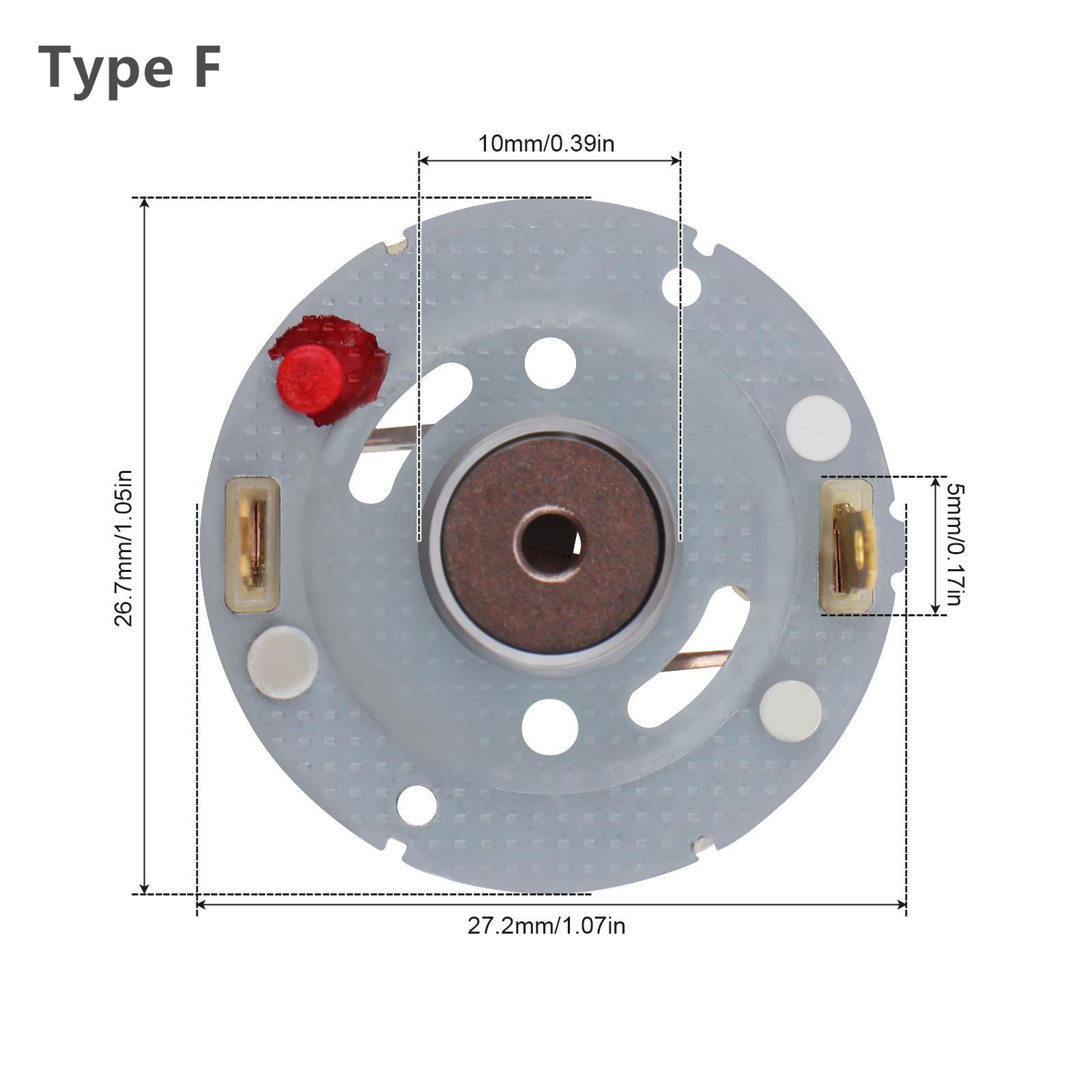 2 STÜCKE RS550 RS380 RS775 Gleichstrommotor Kohlebürstenhalter für Bohrmaschine/Elektroschrauber mit Kupferbürste F RS380