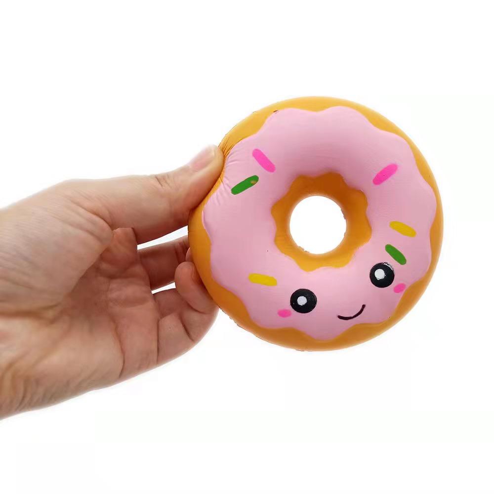 Jumbo Cartoon Figur Squishy Fidget Spielzeug Langsam Aufgehend Knetspielzeug Niedliche Tiere Hase Stressball Antistress Fidgets Ideal für Kinder kaffeebraun