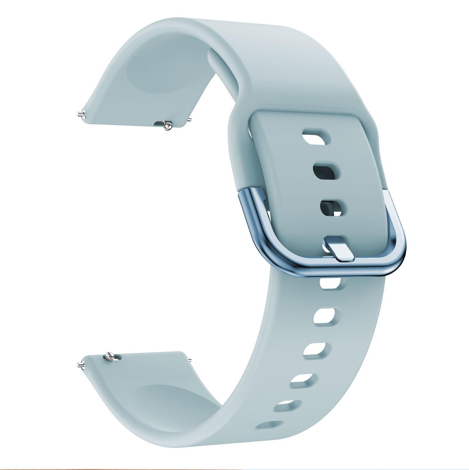 Armbänder für Fitbit Versa 2 Silikon Uhrenarmband für Fitbit Versa/Lite Armband Ersatzarmband Sport Hochwertiges Armband only the strap hellblaue