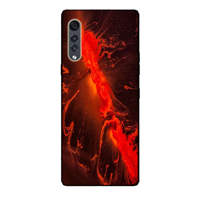 Für LG Velvet Hülle Schwarzer Bumper Silikon TPU Weiche Handyhülle Für LG Velvet 5G LM-G900 Hülle Cartoon Funda Für LG Velvet Hülle LG Velvet