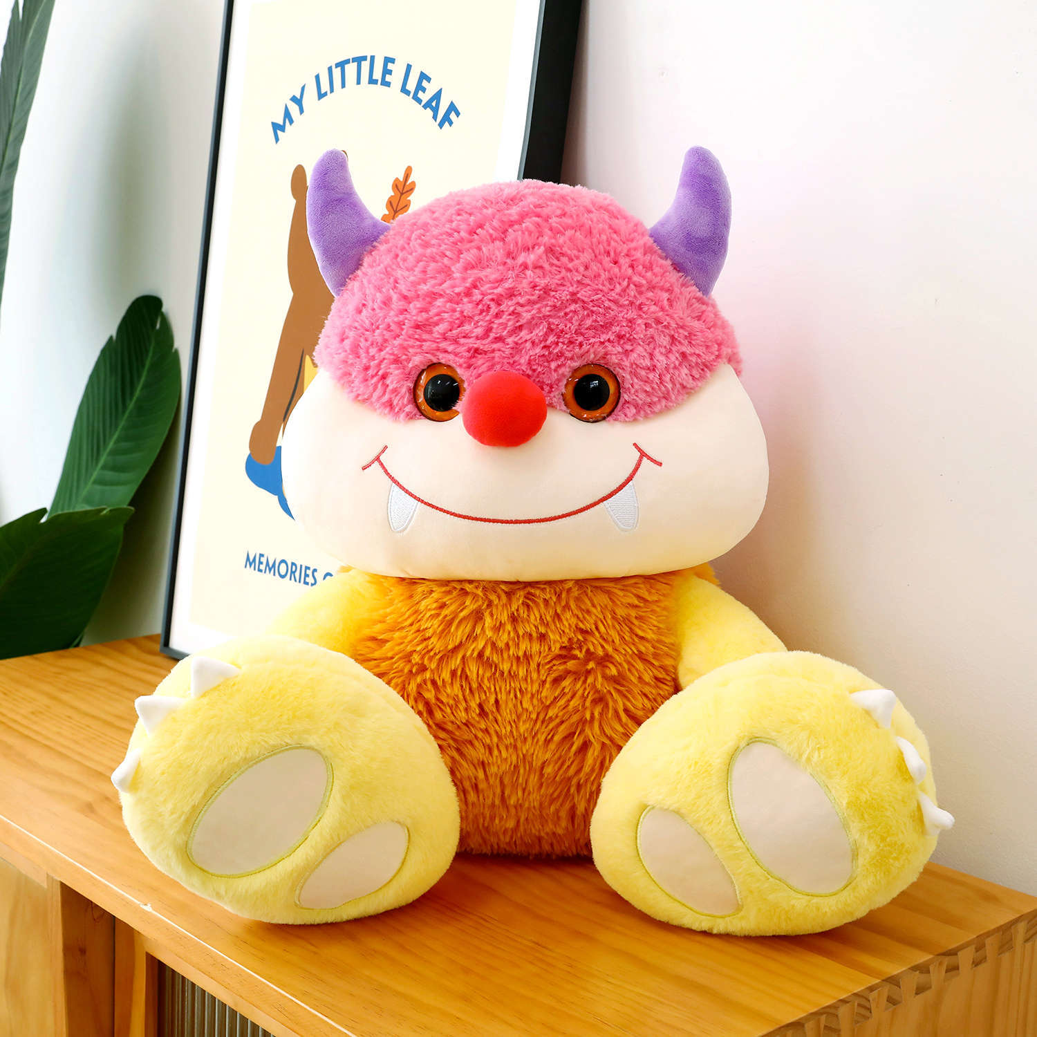 Neue hässliche Cartoon-Monsterpuppe Kreative Plüsch-Monsterpuppe Kinderspielzeug Geburtstagsgeschenk 40cm