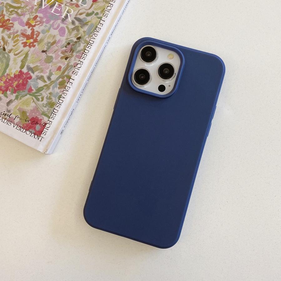 18 Farben zur Auswahl. Ultradünne Handyhülle für iPhone 16 16e 16 Pro Max 16 Plus 15 14 13 12 11 XR XS MAX 6 7 8 Plus SE. Einfarbige Schutzhülle iPhone 13/iPhone 14 navy blau