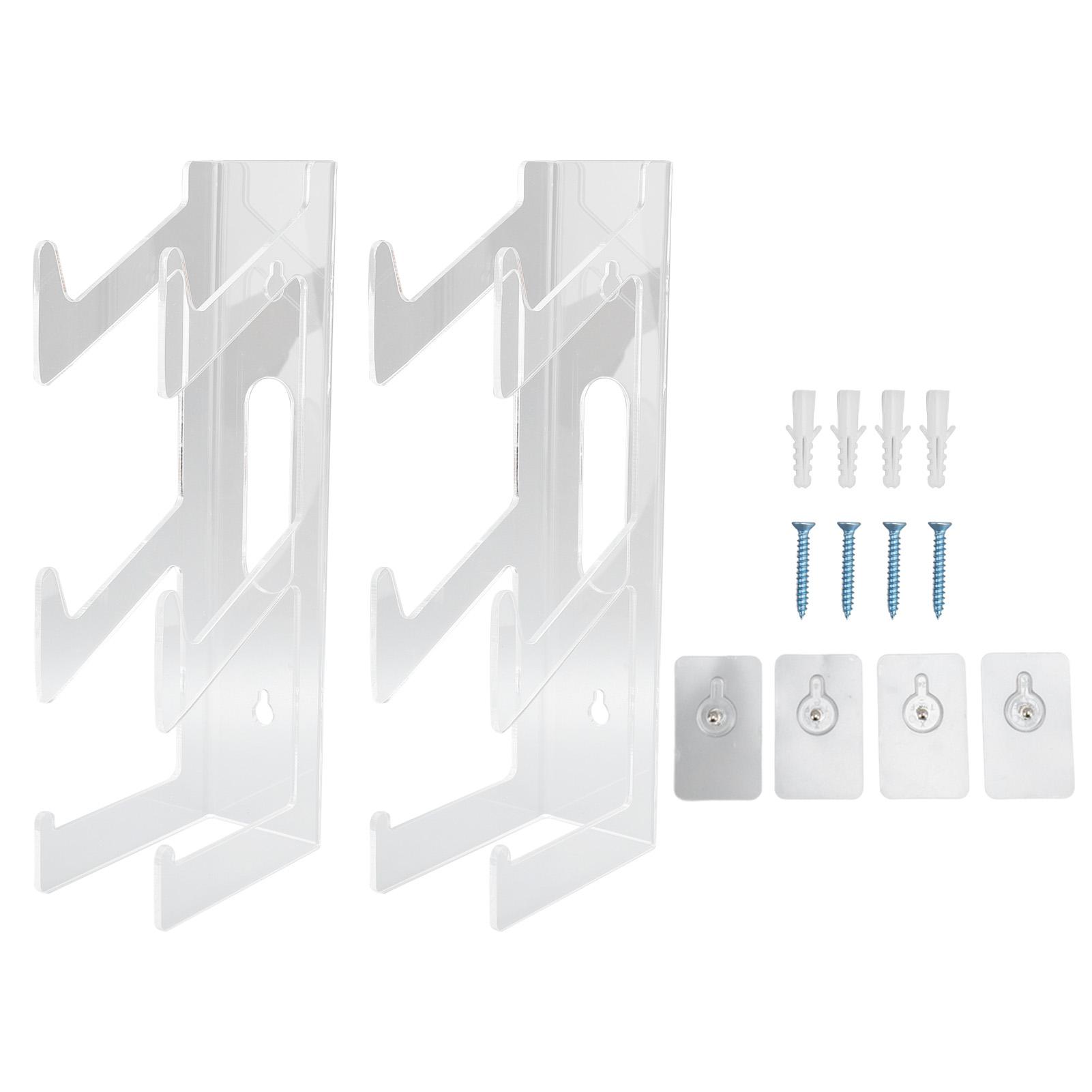 2 stücke Controller Halter Gaming Zubehör Geeignet für Fast Alle Controller Wand Montiert Acryl