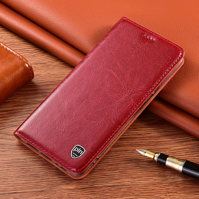 Crazy Horse Echtleder Flip Cover für Samsung S10 Serie: S10Plus, S10Lite, S10E, S10 5G Samsung S10 Plus