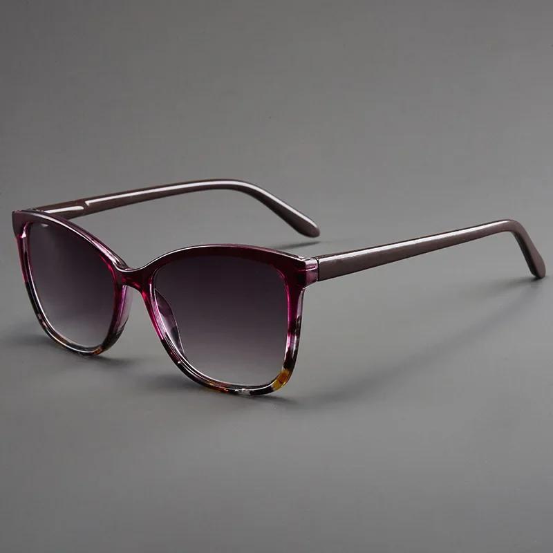 Lesebrille für Männer und Frauen 2025 Hochauflösende Sonnenbrille Neue Brille mit großem Rahmen für ältere Menschen Outdoor-Reisebrille für ältere Menschen 2.50 rot