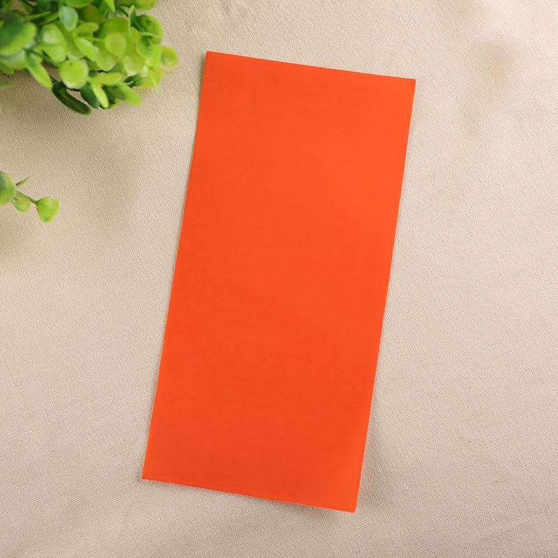 DIY selbstklebende Stoffaufkleber, frei geschnitten, Regenmantel, wasserdicht, Flicken, Jacke, Kleidung, Reparatur orange