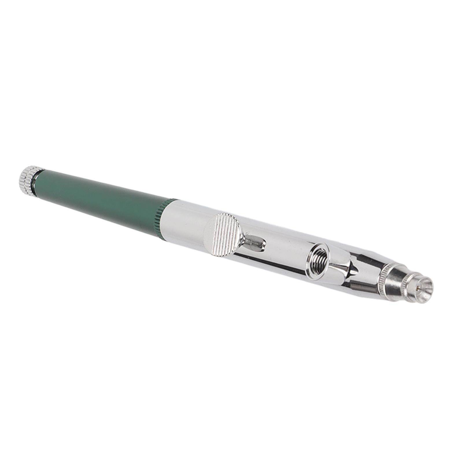 Nägel Airbrush Stift Innengewinde Haushalt Temporäres Make-up Malen Airbrush für Tattoo Grün grün