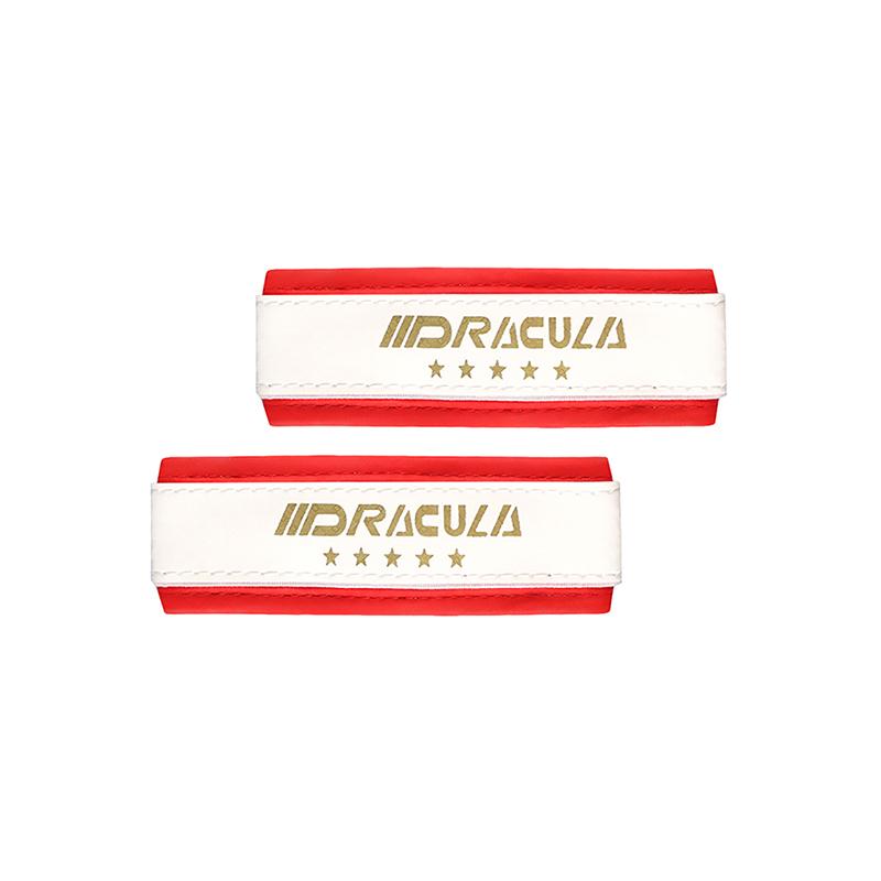 Selbstklebendes Band für Boxhandschuhe Schnürsenkel-Konverter Sport Kampfsport Kickboxen Erwachsene Fixierte Handgelenkshilfe Handschuhschnürung rot