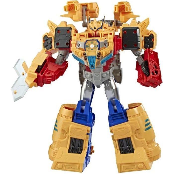Transformers Cyberverse - Roboter Action Optimus Prime Ark Power Truck - 30cm - HASBRO - Gelb - Gemischt - Kind