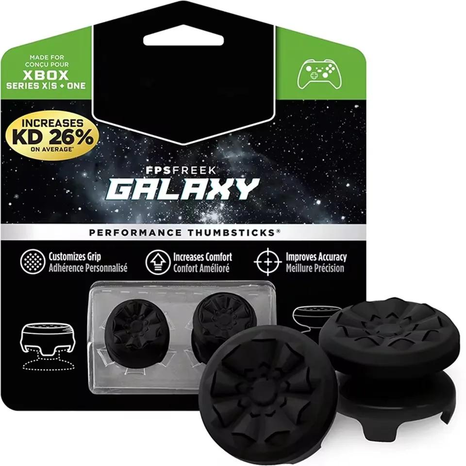 Freek Galaxy Performance Daumengriffkappen, Silikon-Analog-Stick-Schutz, rutschfeste Kappenabdeckung für Xbox One Series S/X-Controller