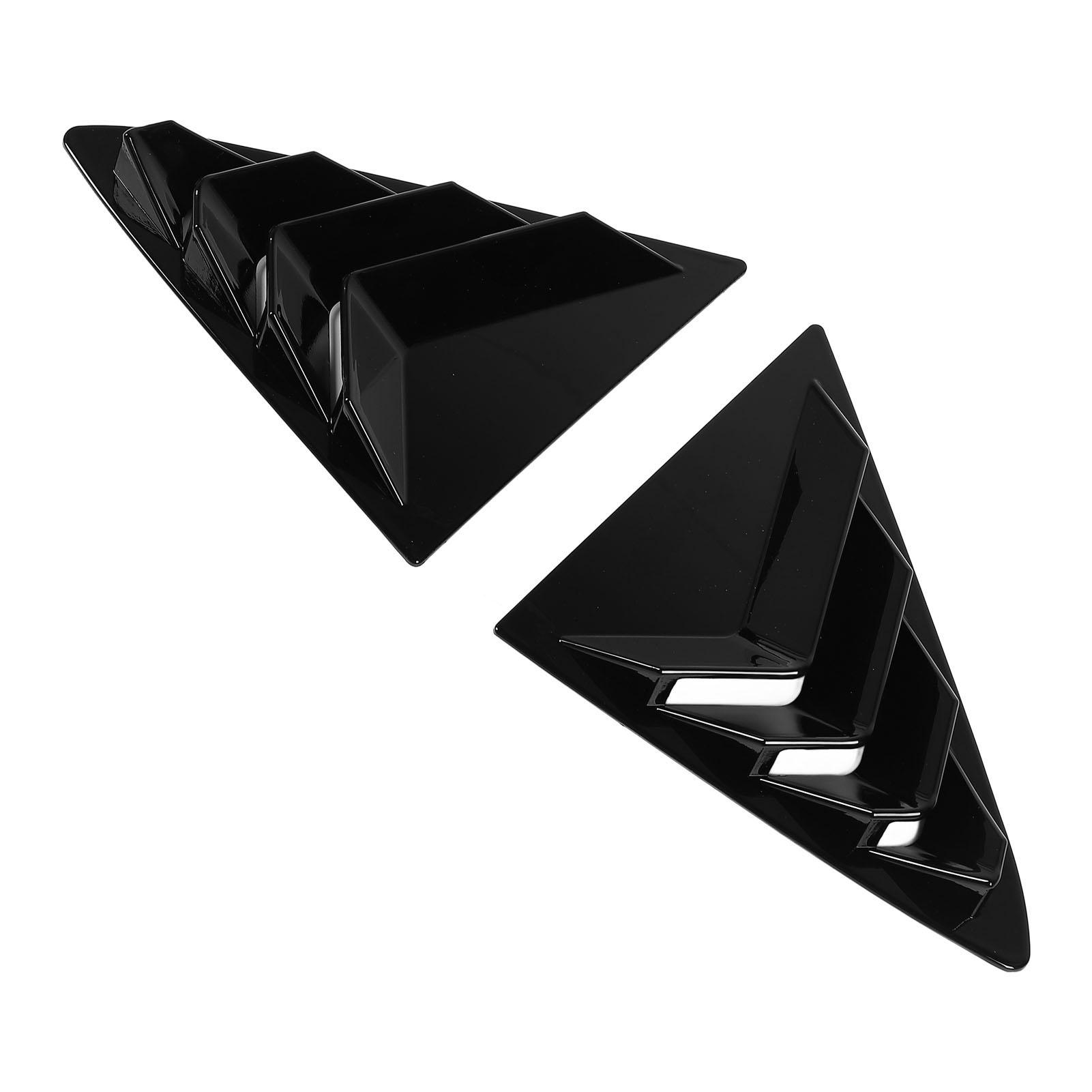 Heckscheibenblende Sportstil Lamellen Luftauslass Hutze Abdeckungen Jalousien Cooles Außendekor