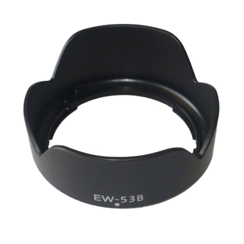 Umkehrbare Gegenlichtblende EW-53B Ersatz für RF-S 10-18mm F4.5-6.3 IS Objektiv Kamera Objektivschutz Schutz 1