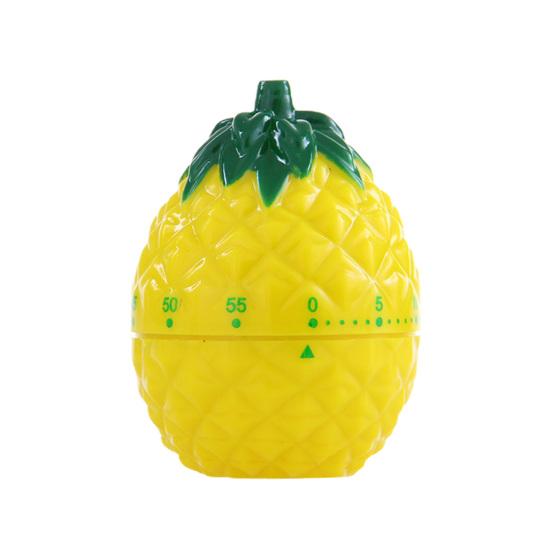 Küchentimer Ananasform Mechanische Drehung Manueller Countdown-Timer Küchenzubehör Pineapple