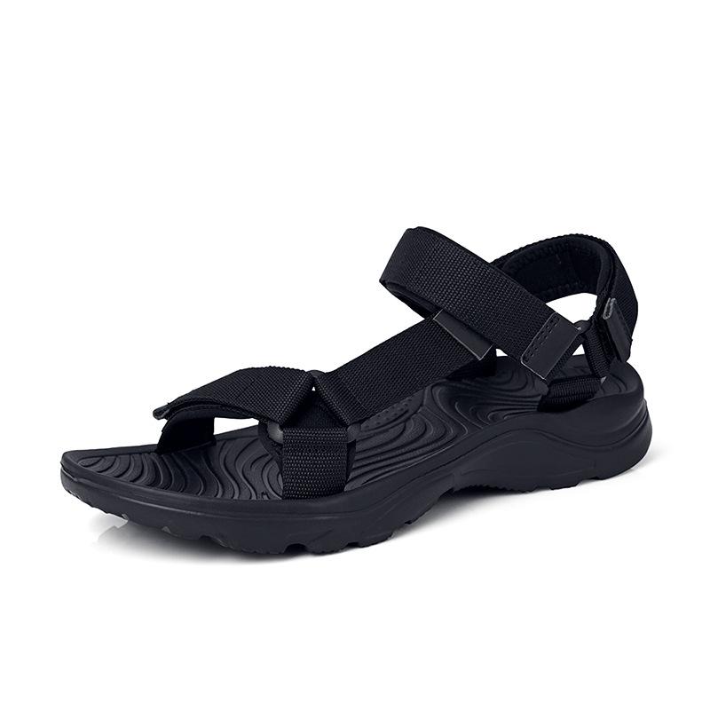 Herren Sandalen Rutschfest Sommer Flip Flops Outdoor Strand Badeschuhe Freizeitschuhe Herrenschuhe Wasserschuhe 43 schwarz