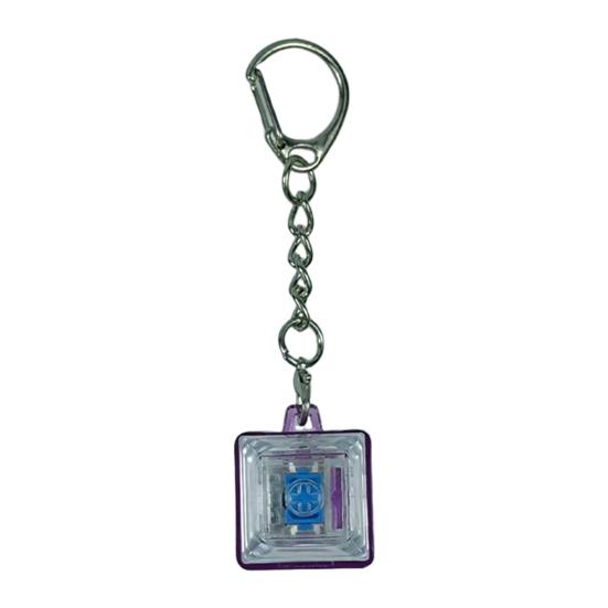 1/10 Stück Tastatur-Klicker Stressabbau Spielzeug Angstabbau Fokus Schlüsselanhänger Anhänger Klein Tragbar Leicht Fidget Spielzeug A violett