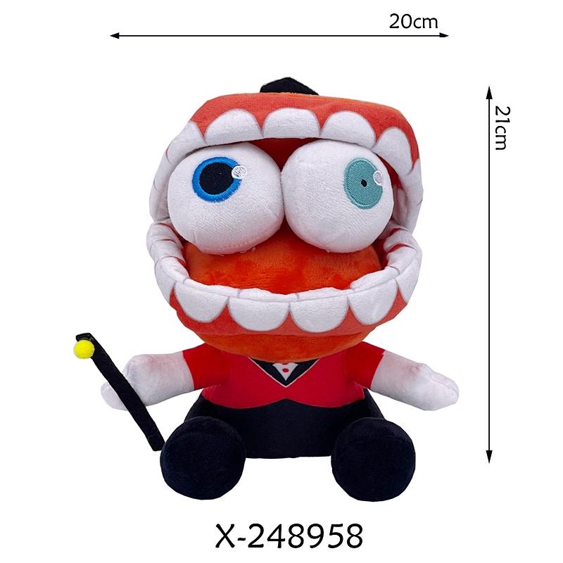 25cm Der Erstaunliche Digitale Zirkus Gummigoo Plüschtier Digitaler Zirkus 2 Gangle Zooble Caine Jax Ponmi Pomny Clown Hase Jackson gray