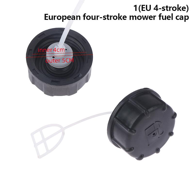 1 Stück Motorsense Kraftstofftankdeckel Ersatz für Rasenmäher Rasentrimmer Kettensäge 1(EU 4-stroke)