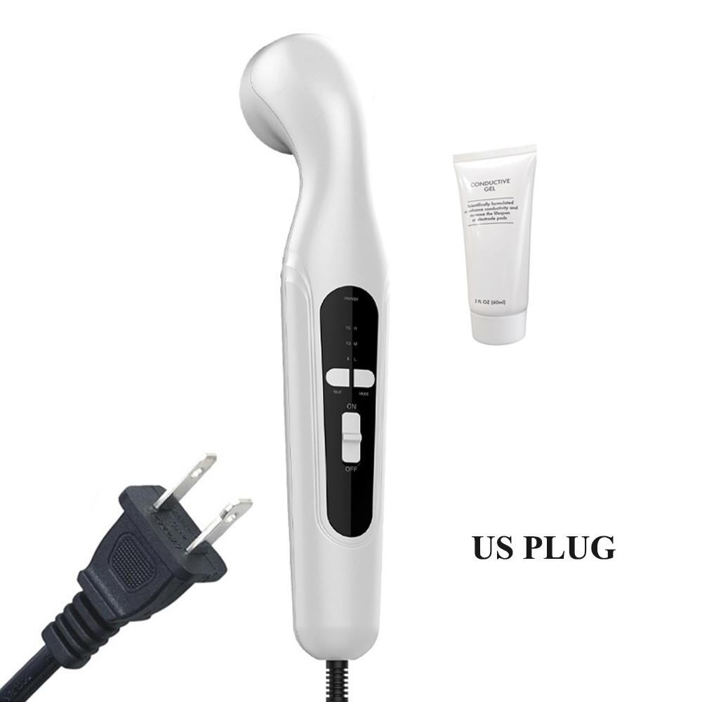 Physiotherapiegeräte Heimgebrauch Ultraschall-Physiotherapiegerät Taille Körper Schmerzlinderung Muskelstimulator Massagegerät US Plug