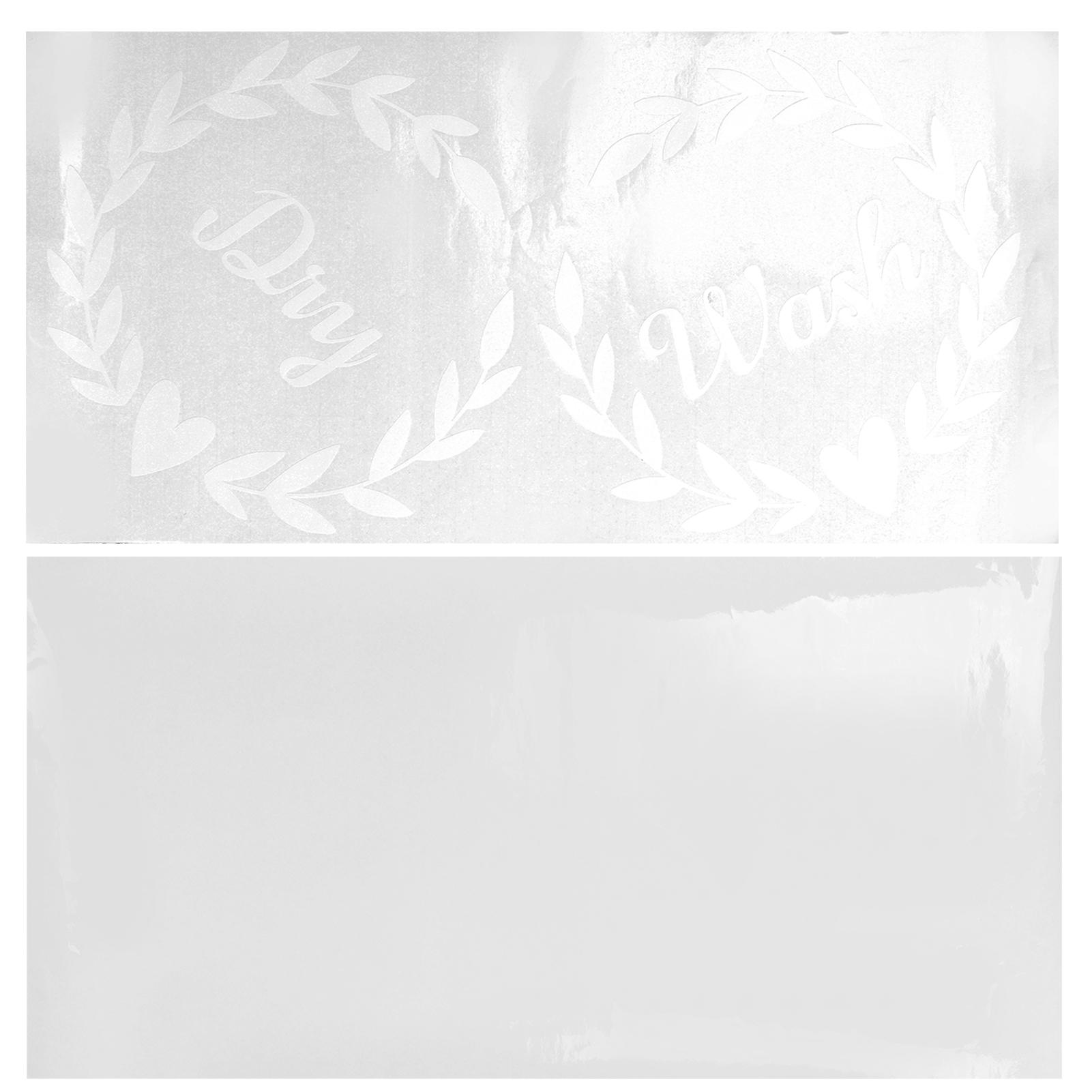 Selbstklebender Wandsticker Wandaufkleber Waschmaschinen Bauernhaus Wäsche Dekor