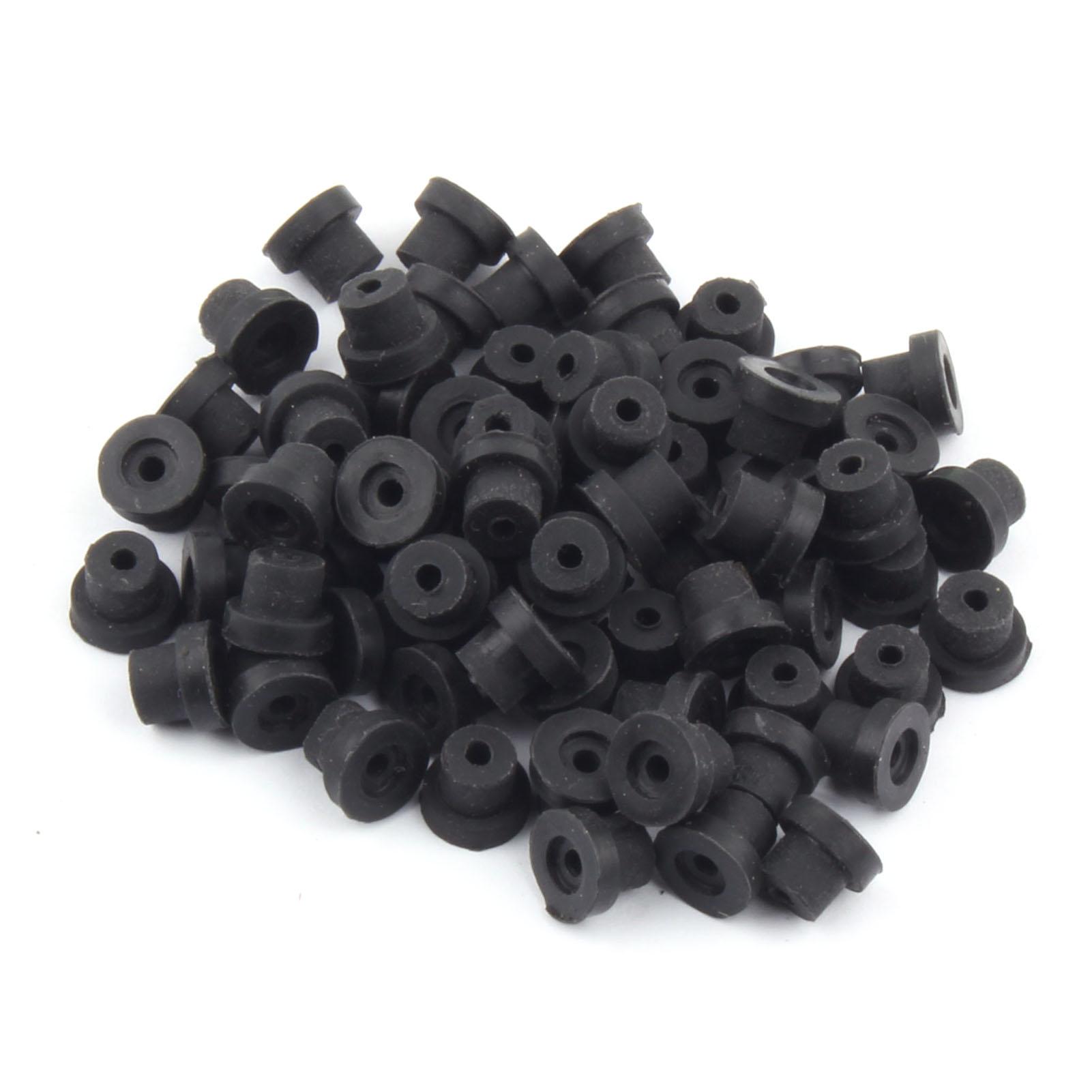 100 Teile/beutel Tattoo Nadel Pads Silikon Nadel Pad Weiche, Verschleißfeste Tattoo Ausrüstung Tattoo schwarz