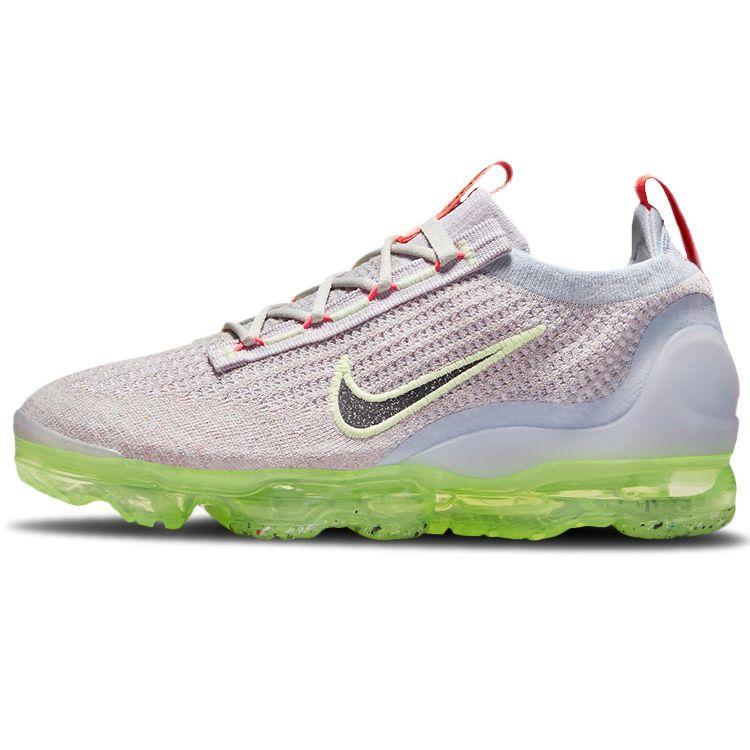 Nike Air VaporMax 2021 Flyknit Light Bone Lime Ice Damen Sneaker Weiß Ghost Schwarz DC4112-003 38