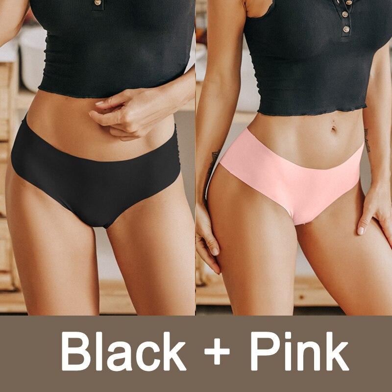 2 Teile/satz Nahtlose Höschen Frauen Sexy Unterwäsche V Desgin Taille Slips Plus Größe Brazillian Pantys Weibliche Dessous Unterhosen XXL