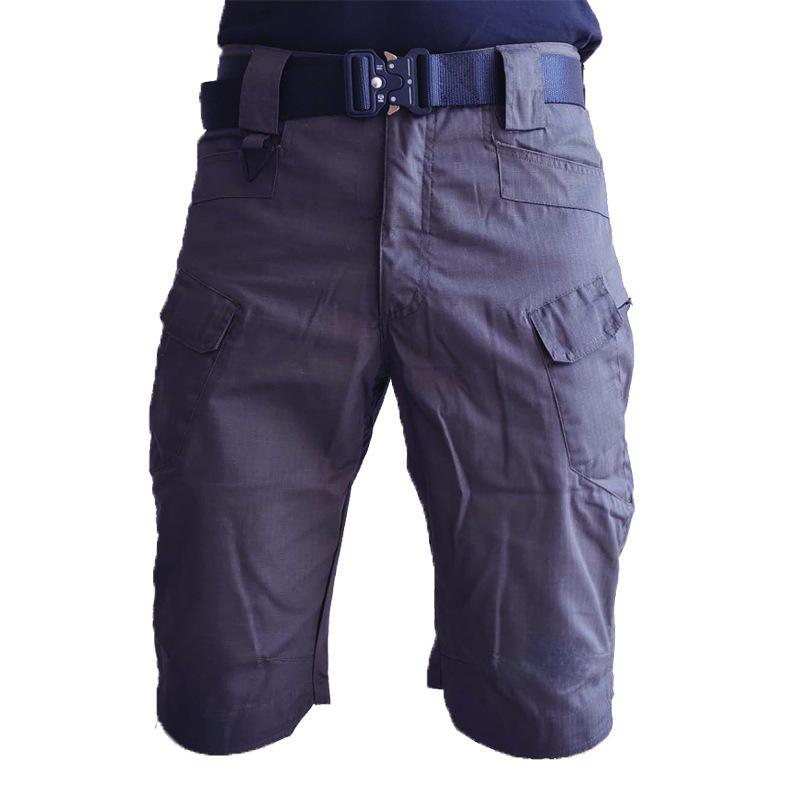 Herrenmode al Overalls Shorts Herren al Casual Cargo Sports Shorts 3XL grau