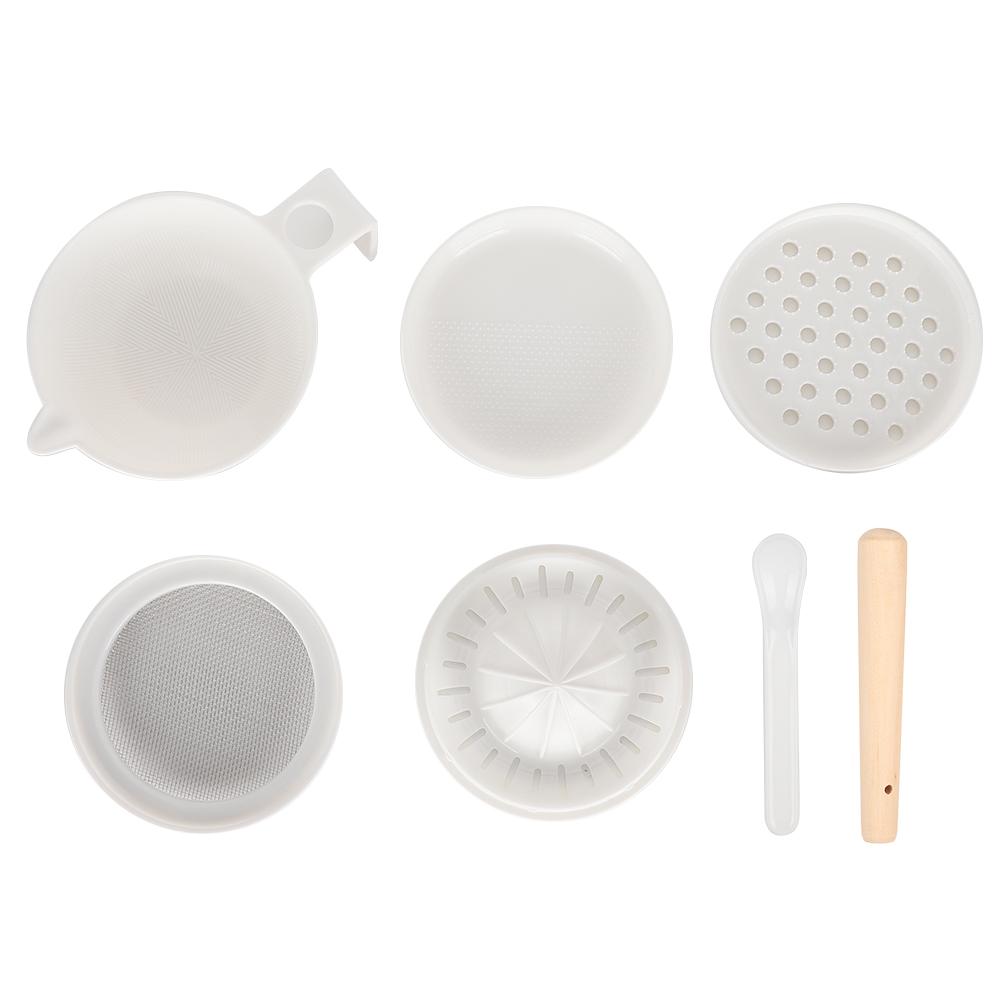 Kleinkind Baby Mahlzeitenschüssel Multifunktionales Gemüse Obst Zerkleinerer Werkzeugset