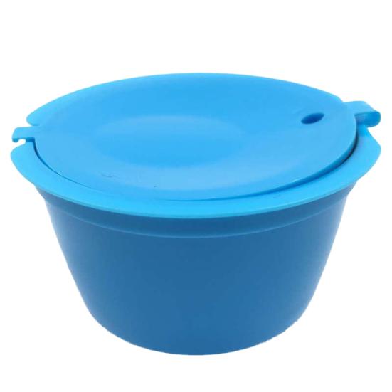 Wiederverwendbarer Kaffee für Nescafe-Kapseln, Tassenfilter, nachfüllbar, Dolce Gusto Brewers himmelblaue