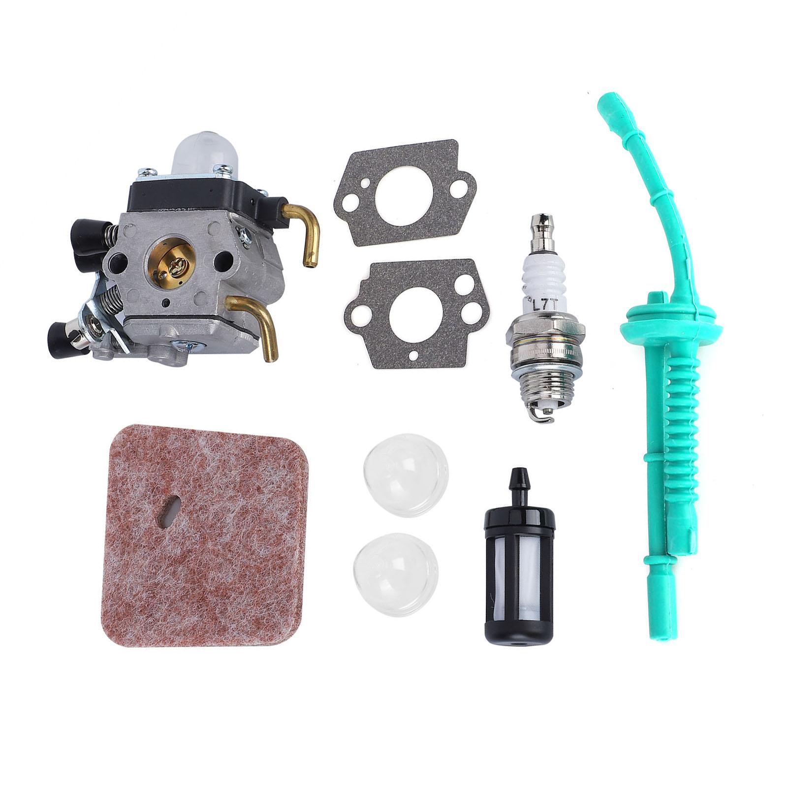 Rasenmäher Vergaser Set Vergaser Luft Kraftstoff Filter Kohlenhydrate Dichtungen für STIHL FS45FS55 FS85s KM55 R