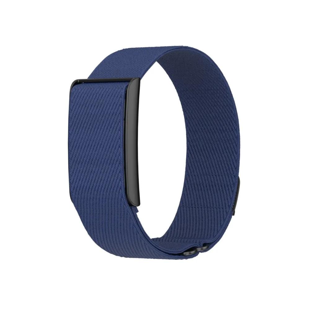 Armband für Amazfit Helio Strap Armband Sport Verstellbar Ersatzrahmen+Nylon-Schlaufe Armband correa Amazfit Helio Uhrenarmbänder for Amazfit helio dunkelblaue