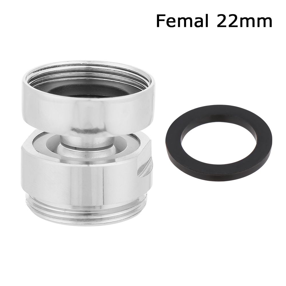 Gartenschlauch Wasserhahn Adapter 360 Grad Verstellbar Wasserhahn Belüfter Anschluss Schwenkbarer Belüfter Adapter Femal 22mm