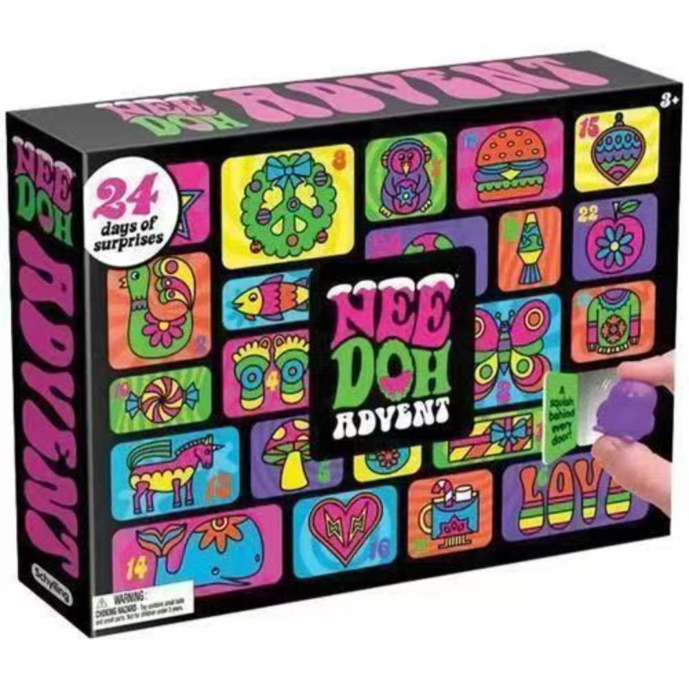2026 Neuer Heißer Needoh Adventskalender Geschenk Für Kinder 24 Tage Countdown Neujahr Familie Freunde Blind Box Party Spielzeug Geschenk