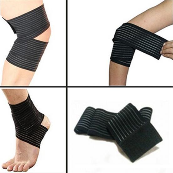 Kompressionsbandage Sicherheit für Knie Knöchel Unterstützung Schutz Verstauchung Sport Gürtel One Size