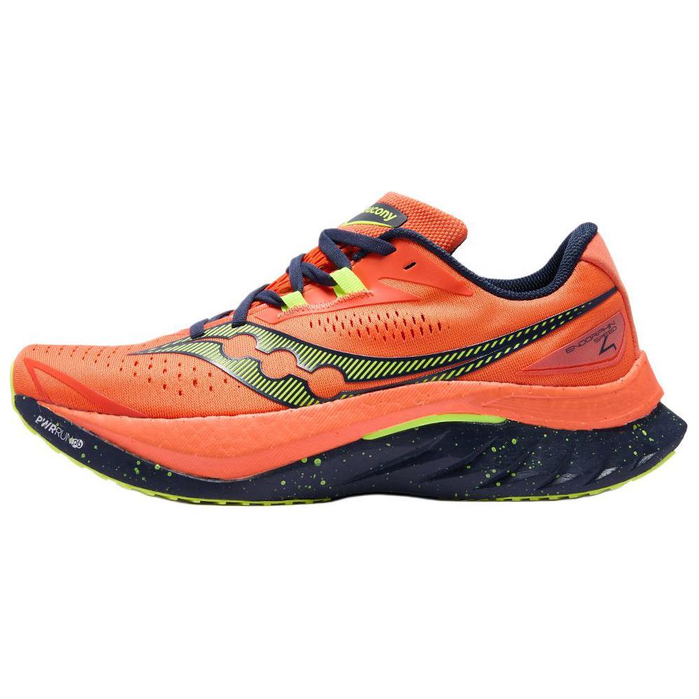 Saucony Endorphin Speed 4 Bequeme Weiche Strapazierfähige Low-Top Laufschuhe Unisex Laufschuhe Orange S31005-67 40.5 red