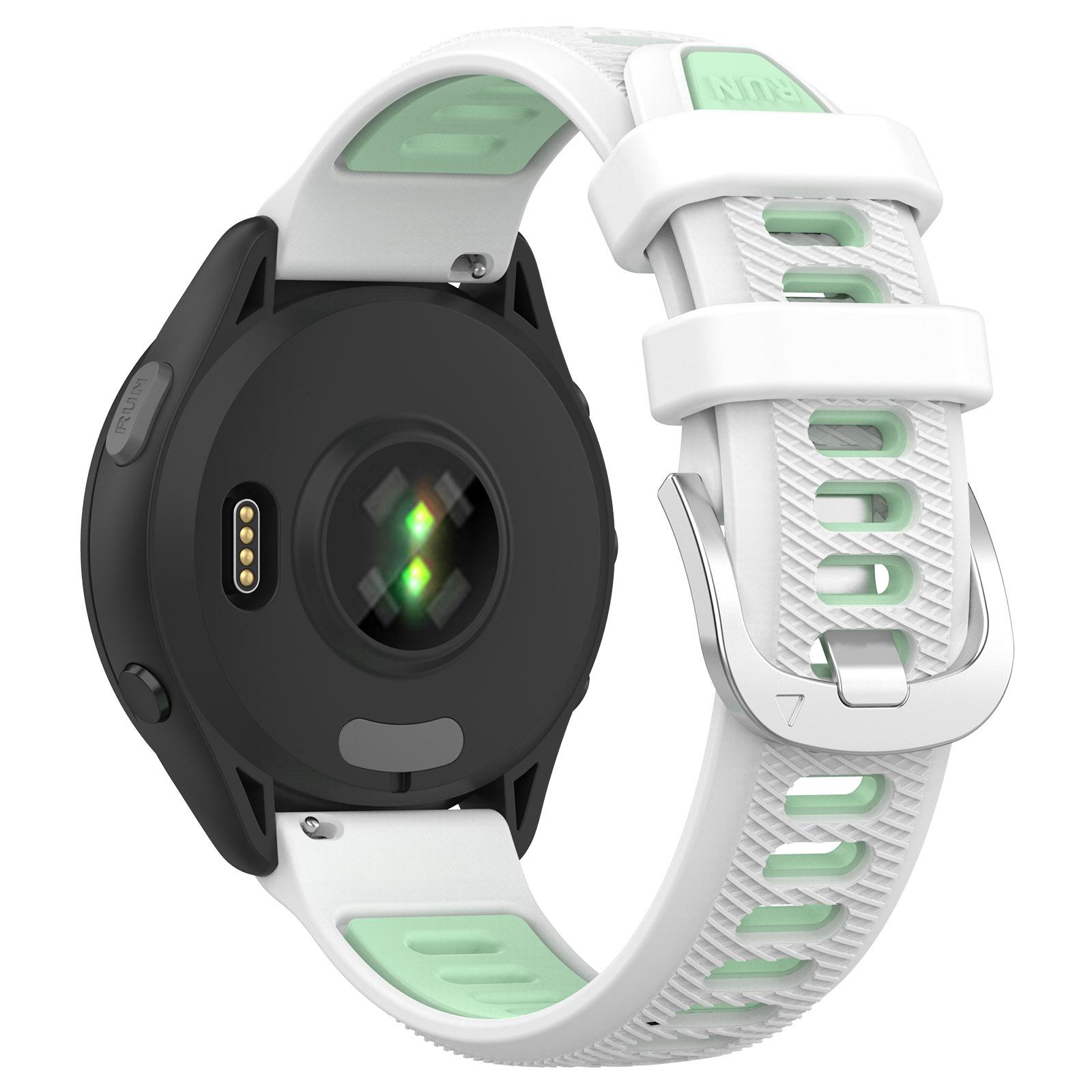 Für Garmin Forerunner 255 265 245 645 55 Strap 18 20 22mm Silikon Sport Armband Für Garmin Venu 2 2S SQ vivoactive 3 4 correa Forerunner 255 265 grasgrüne