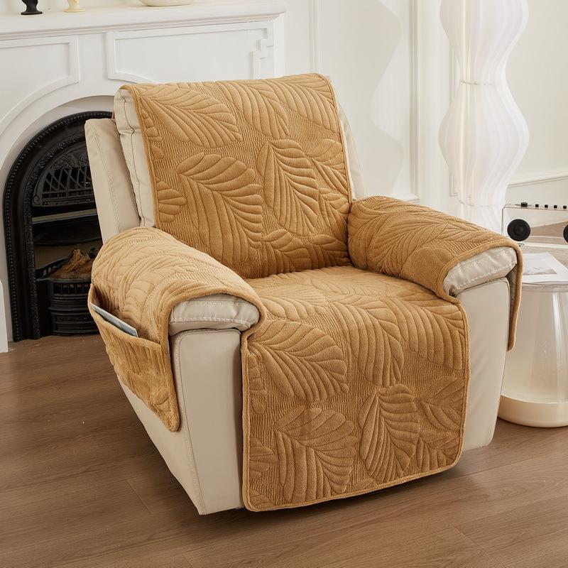 Faules Sofakissen Vier Jahreszeiten Universell Einzelsofa Bezug Chivas Massagesessel Rutschfestes Kissen Liegesessel Armlehnen Staubdicht average size brown