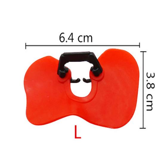 20 Stück weiche rote Brille, Anti-Pick-Brille, Hühnerbrille, Huhn, notwendig, Einzelhandel